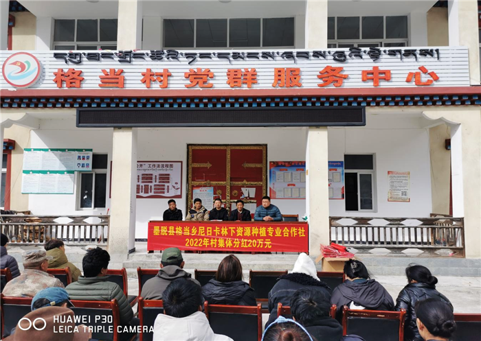 墨脱县格当乡尼日卡林下资源合作社举行首次分红仪式2.png